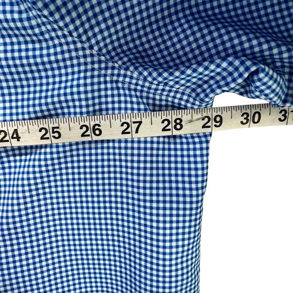 Habit River Guide Fishing Shirt Mens 2XL Blue Check Vented UV Lakeside Outdoors - Picture 7 of 13